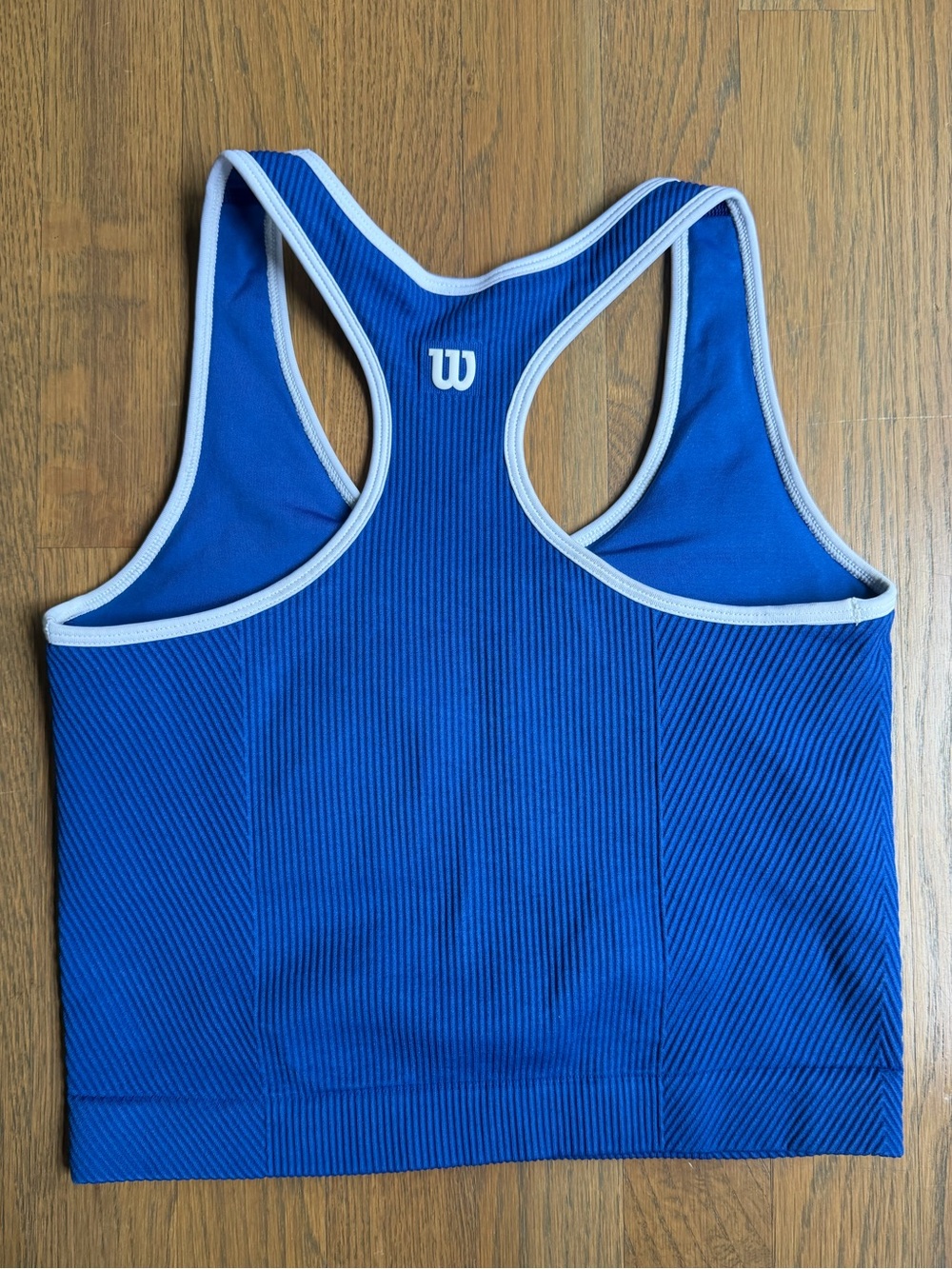 Wilson Midtown Tennis Skirt & Brami SET Royal Blue w White Stripe Small & Medium - Picture 9 of 15